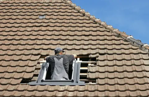 Pose de velux - Viuz-en-Sallaz